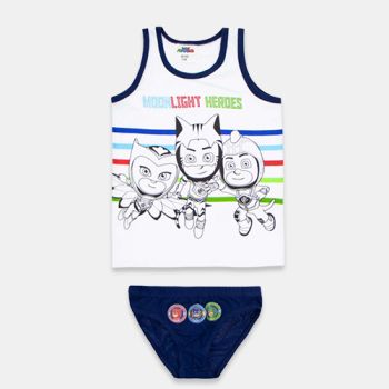 Ensemble Sous-vêtements pyjamask - Blanc/bleu - Disney