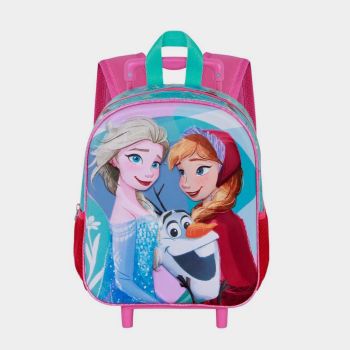 Sac à dos trolley reine des neiges 31 CM - Multicolore - Disney 