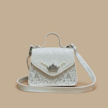 Mini sac bandoulière princesse fille 3 à 6 ans - Argenté - Disney 