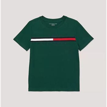 T-shirt garçon - Vert -Tommy Hilfiger