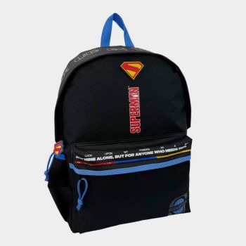 Sac à dos Superman 42 cm - Noir - DC comics 