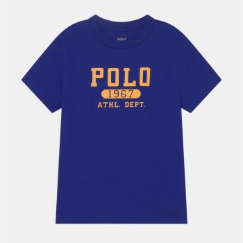 T-shirt Polo - bleu orange- Ralph lauren