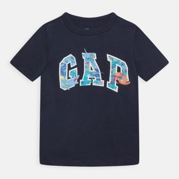 T-shirt Gap à motif - Bleu-6A