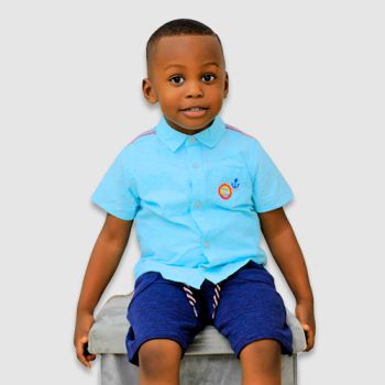 Chemise - bleu - sergent major