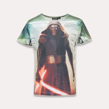 T-shirt star wars garçon - Vert - Disney