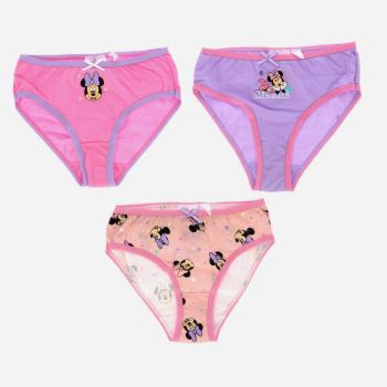 Lot de 3 slips fille Minnie mouse - Multicolore - Disney