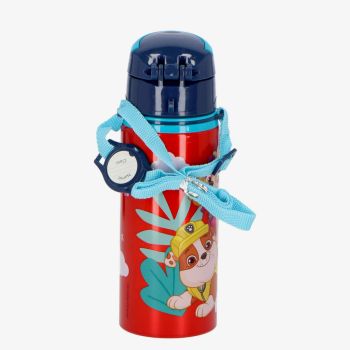 Gourde aluminium pat patrouille 600ml - Rouge et bleu - Disney 