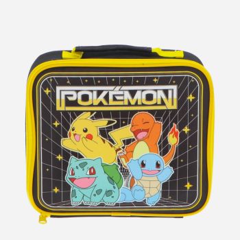Sac à goûter Pokémon - Noir/jaune