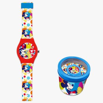 Montre coffret Mickey Mouse Pour Garçon-Multicolore-Disney