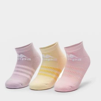 Lot de 3 paires de chaussettes - jaune/rose/violet - Kappa