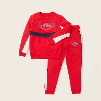 Ensemble jogging pour garçon - Rouge - Lee cooper