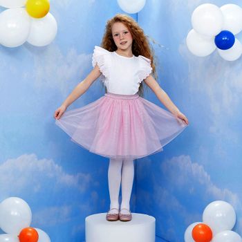 Jupe tutu -rose-Lc waikiki