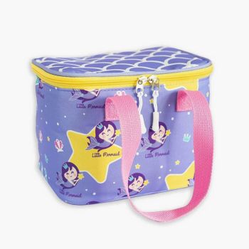 Sac isotherme pique-nique Sirène Little Mermaid - Violet- Milkandoo 