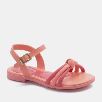 Sandales fille nouées - Rose - KLIN