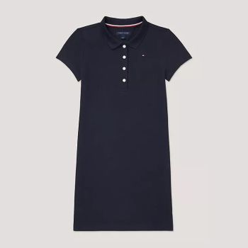 Robe Polo fille - Bleu marine - Tommy Hilfiger
