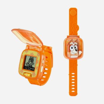 Montre jeu interactive Bingo à clapet en anglais  - Orange - Vtech