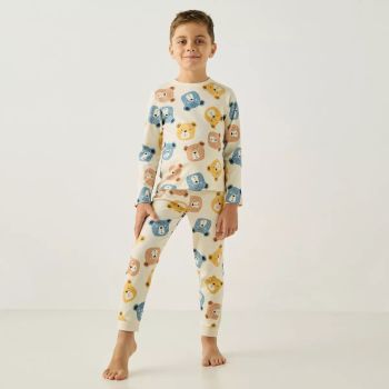 Pyjama ours pour garçon - Multicolore - Juniors