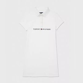 Robe Polo pour fille - Blanc - TOMMY HILFIGER