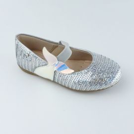 Ballerine fille à strass - Argentée - Pampili