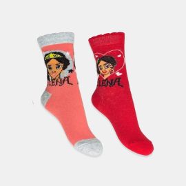 Lot de 2 chaussettes fille Elena d'Avalor - Multicolore - Disney