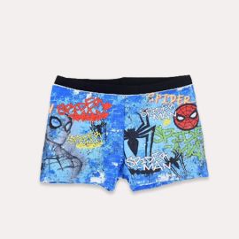 Boxer de bain garçon spiderman - Bleu - Disney