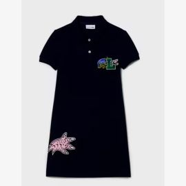 Robe polo - Bleu foncé - Lacoste 
