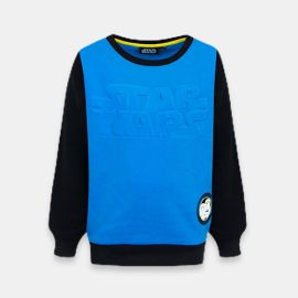 Pull over stars wars garçon - bleu - Disney