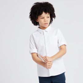 Chemise longues manches - Blanc - Juniors 